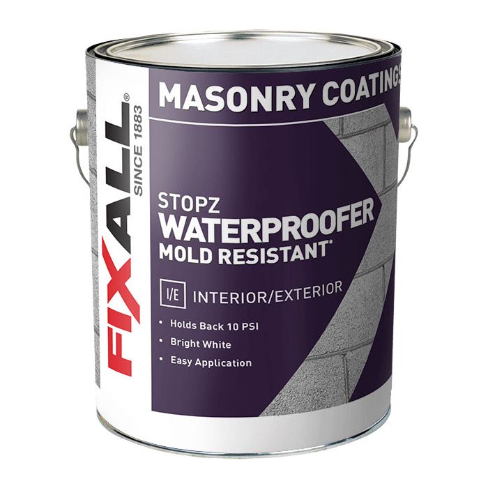 Stopz 5-Gallon Mold-Resistant Waterproofer | Ultimate Protection for Surfaces | FixAll Paint