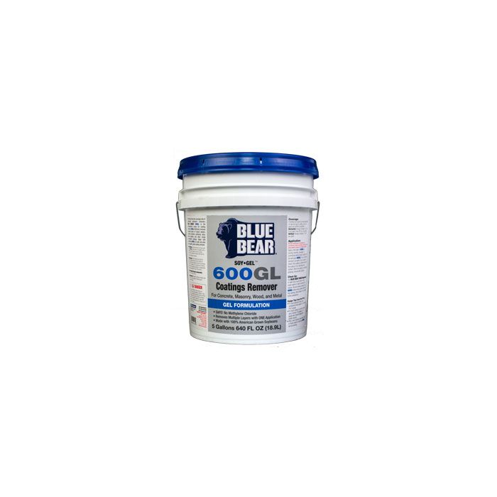 Blue Bear 600GL Soy Gel Paint Remover - 5 Gallon