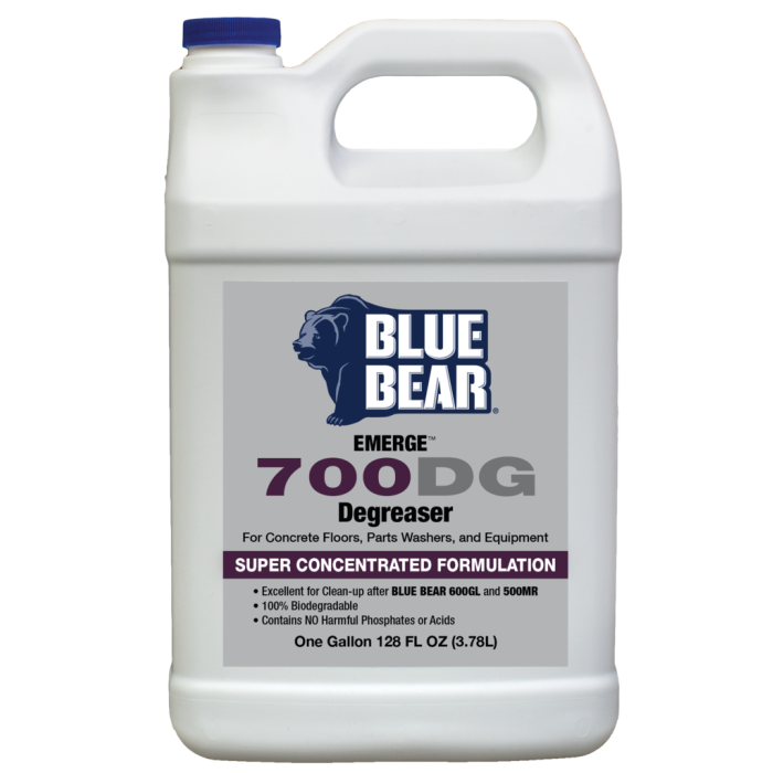 Blue Bear 700DG Degreaser - Grease and Adhesive Remover - 1 Gallon