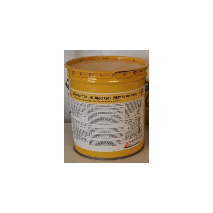 Sika Sikadur 31 Hi-Mod Gel Epoxy Paste Adhesive, 3gal - Pack of 3