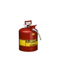 Justrite Safety Can Type II Steel 5 Gallon Red 7250120