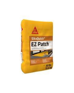 SikaQuick EZ Patch, Fast-Setting, 1-Component, For Patching Concrete Surfaces & Slopes, 30lbs, 576706