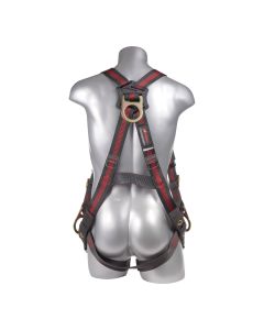 KStrong Kapture Elite 5-Point Full Body Harness, 3 D-Rings, TB Legs (ANSI), M/L, UFH10231G