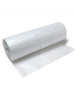 6 Mil Clear Plastic Sheeting Roll - Poly - 12' x 100'