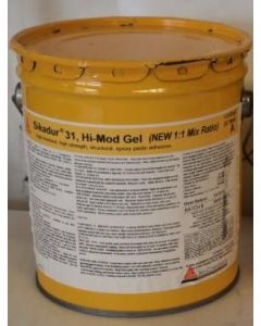 Sika Sikadur 31 Hi-Mod Gel Epoxy Paste Adhesive, 3gal